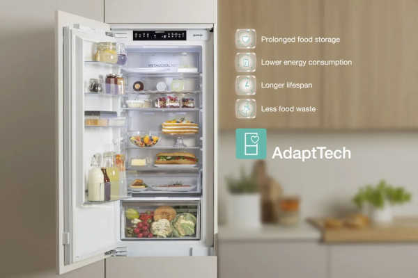 Chłodziarko-zamrażarka do zabudowy Gorenje NRKI517E61WF